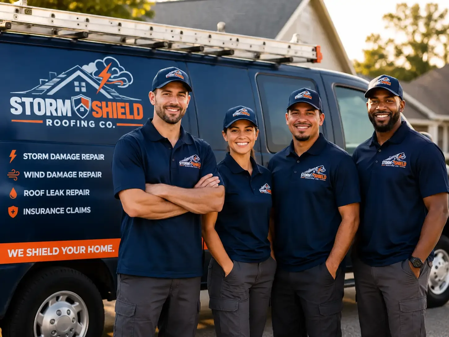 Storm Damage Roof Repair company in Arnold, KS